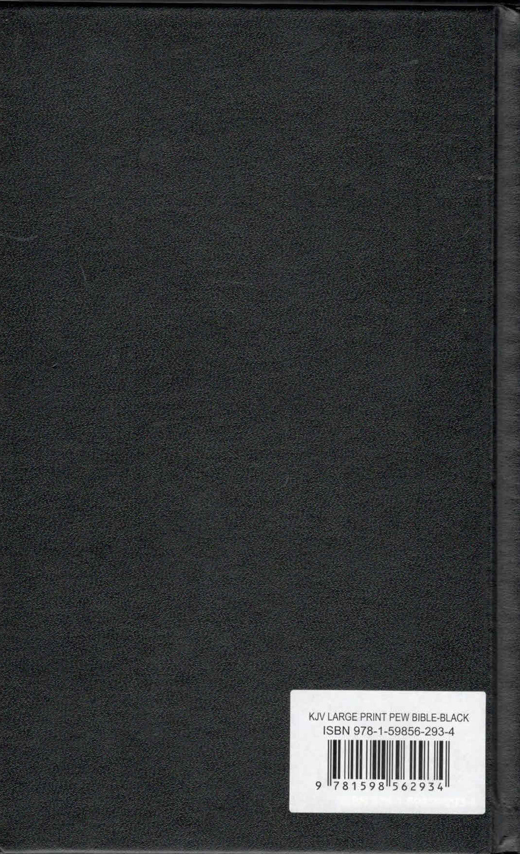 KJV Large Print Pew Bible