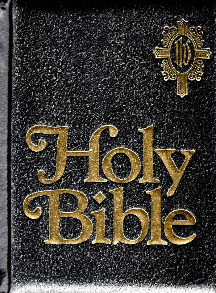 New Catholic Bible Family Edition-WNCB23 (Black)