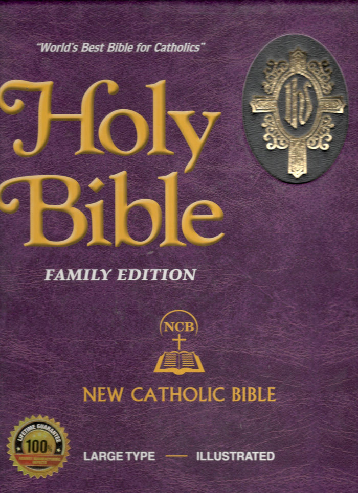 New Catholic Bible Family Edition-WNCB23 (Black)
