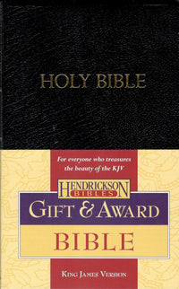 KJV: Gift & Award Bible (Black)