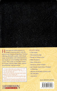 KJV: Gift & Award Bible (Black)