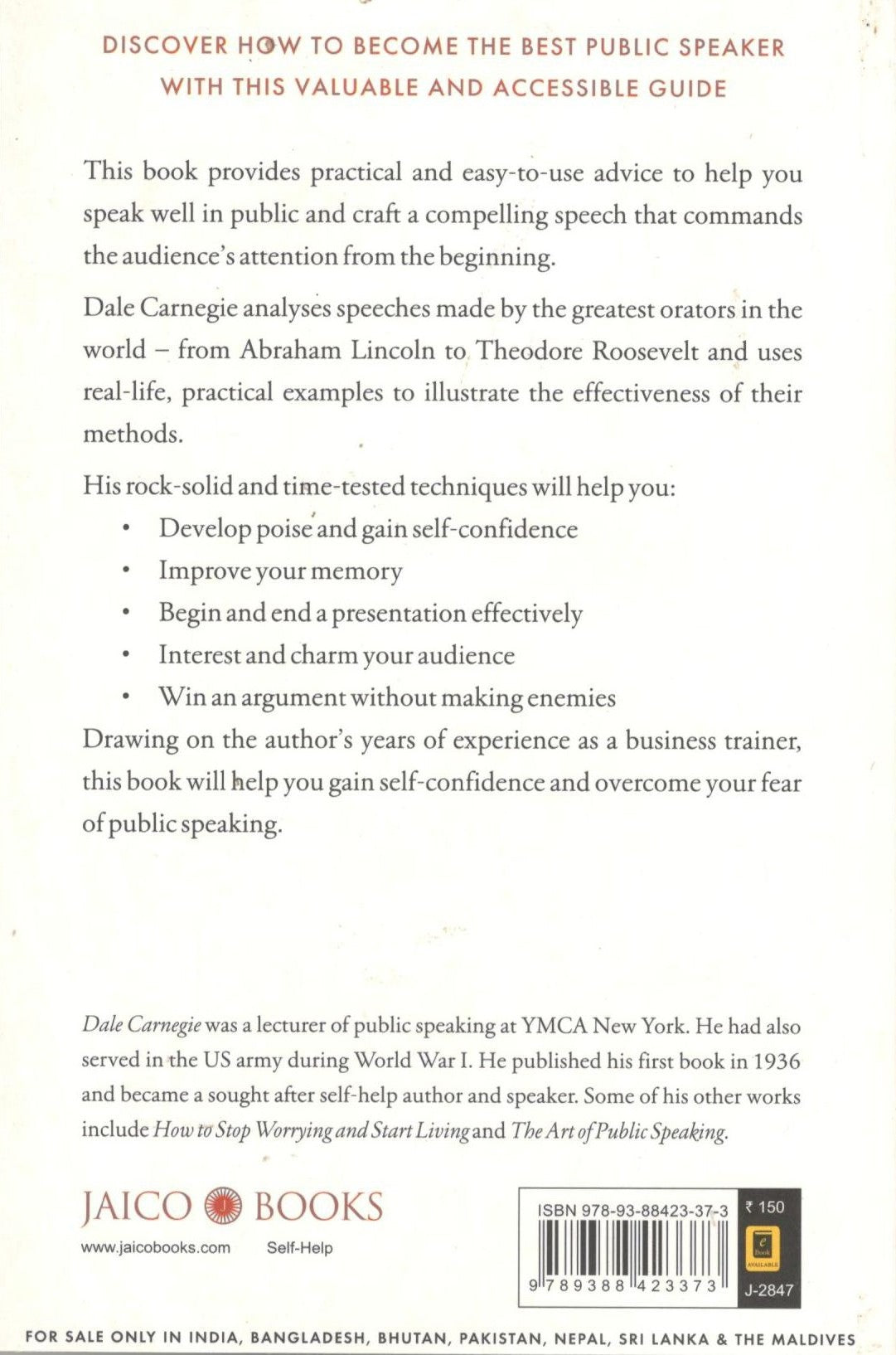 How to Develop Self-Confidence and Improve Public Speaking