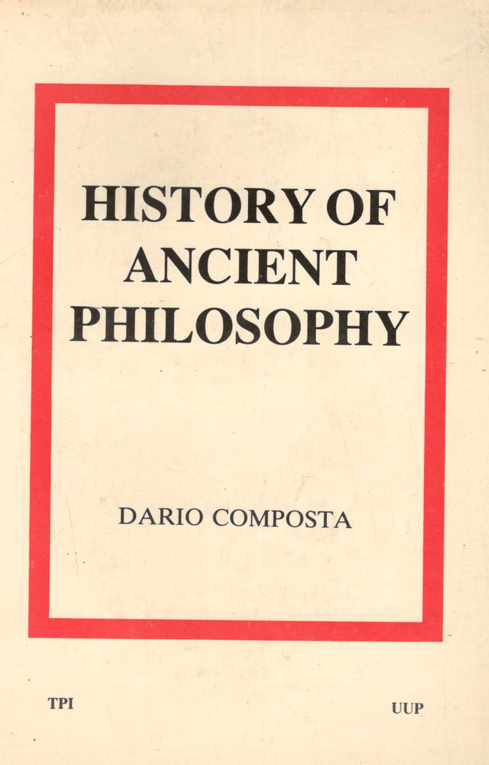 History of Ancient Philosophy