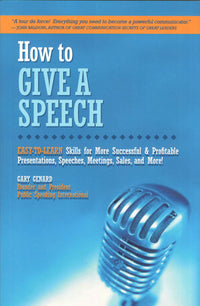 How to Give a Speech