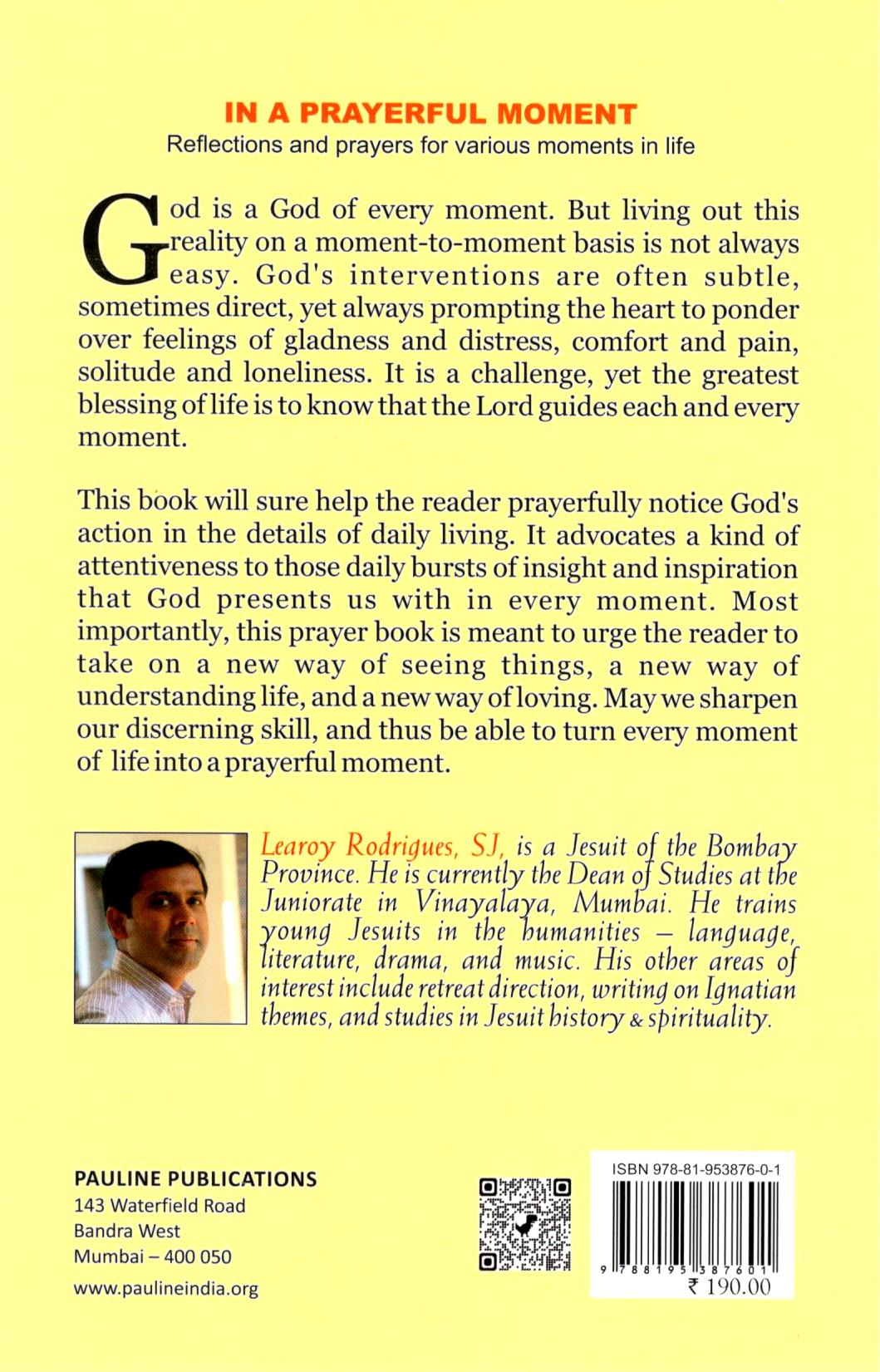 In a Prayerful Moment