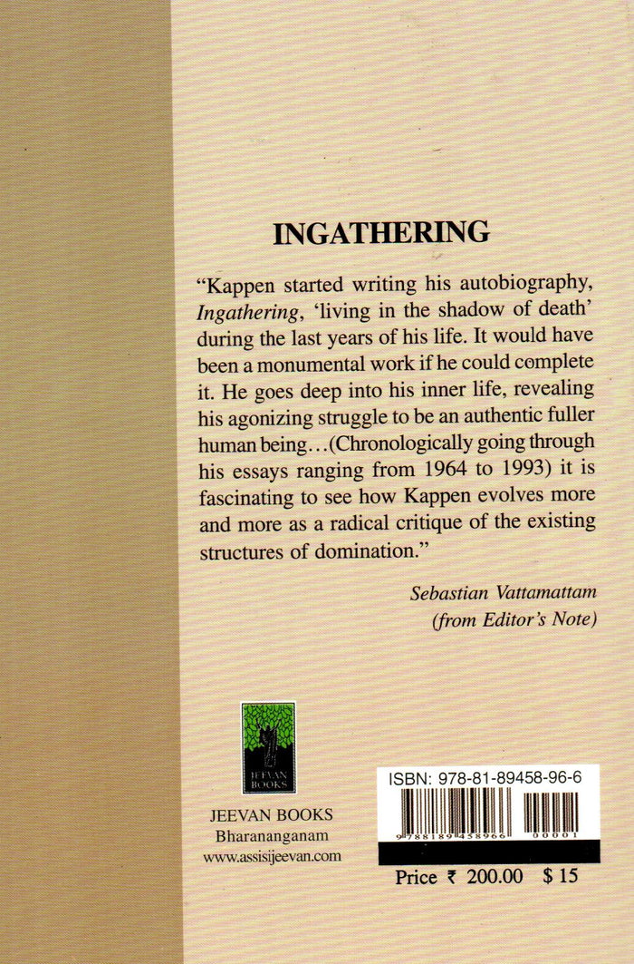 Ingathering : Autobiographical writing and selected essay