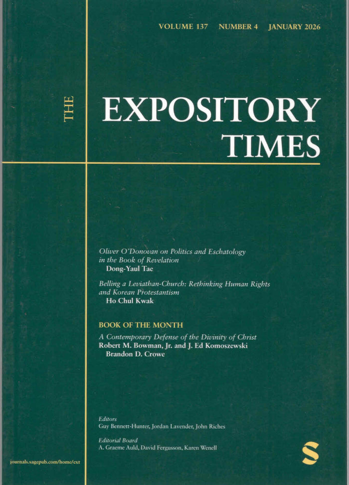 Expository Times | Vol. 137 | No.4 | 2026