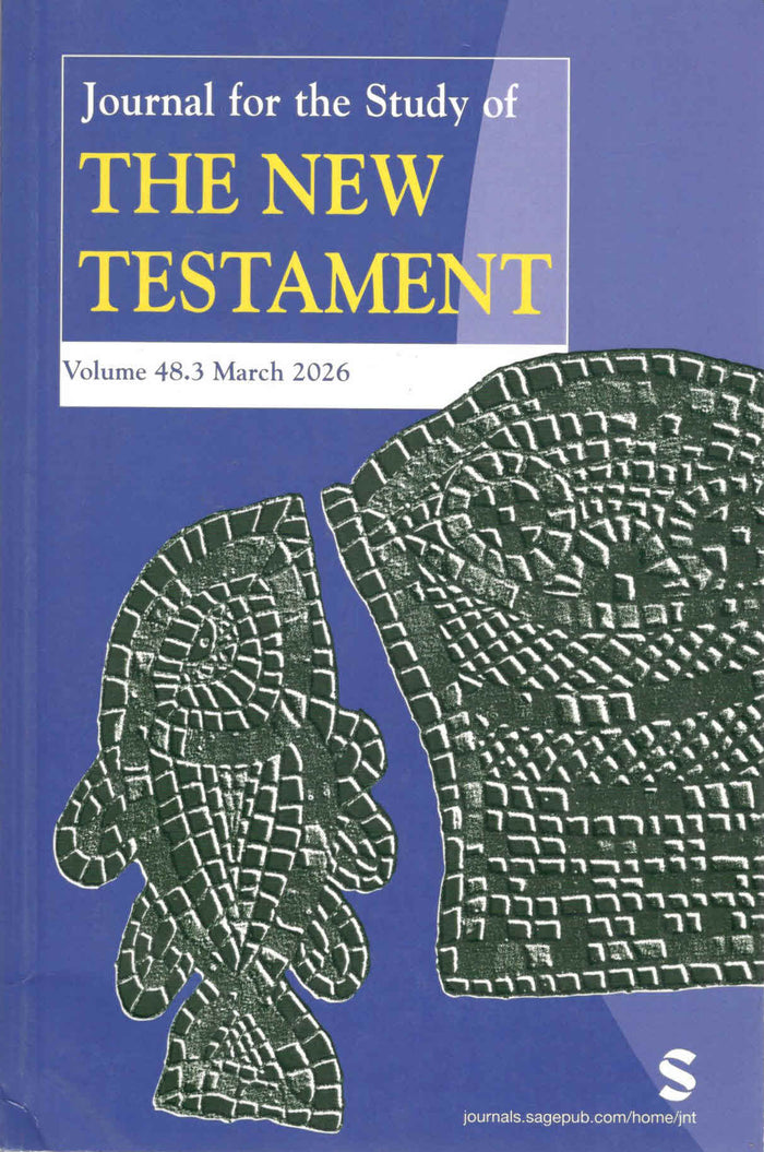 Journal for the study of The New Testament | Vol. 48.3 | March 2026