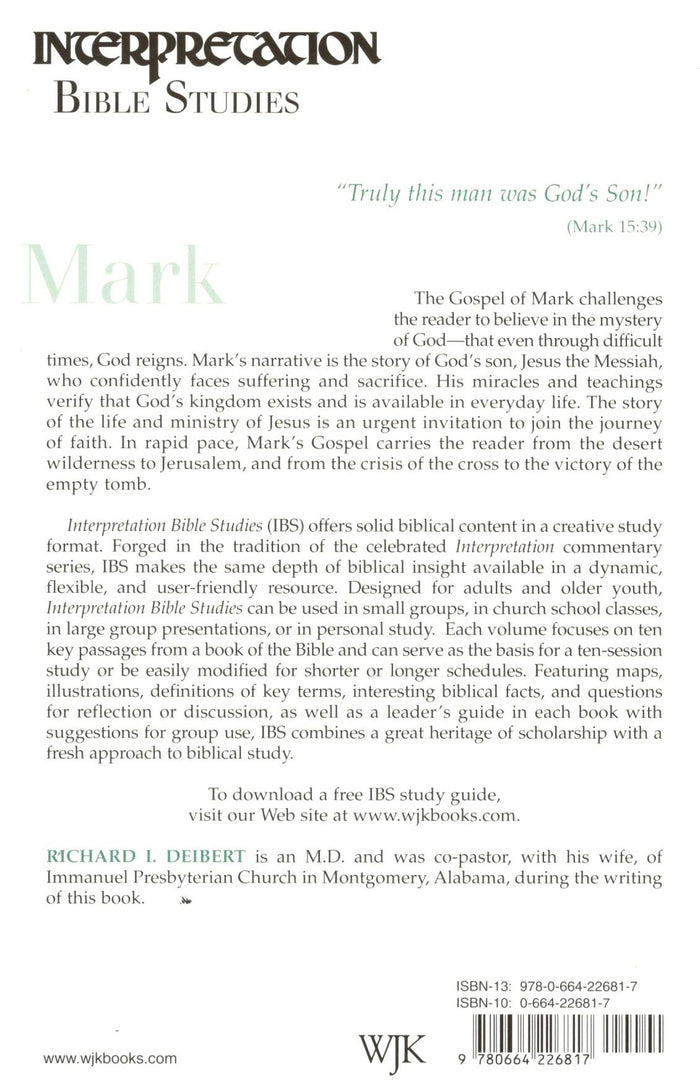 Interpretation Bible Studies : Mark