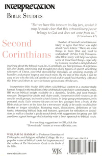 Interpretation Bible Studies : Second Corinthians