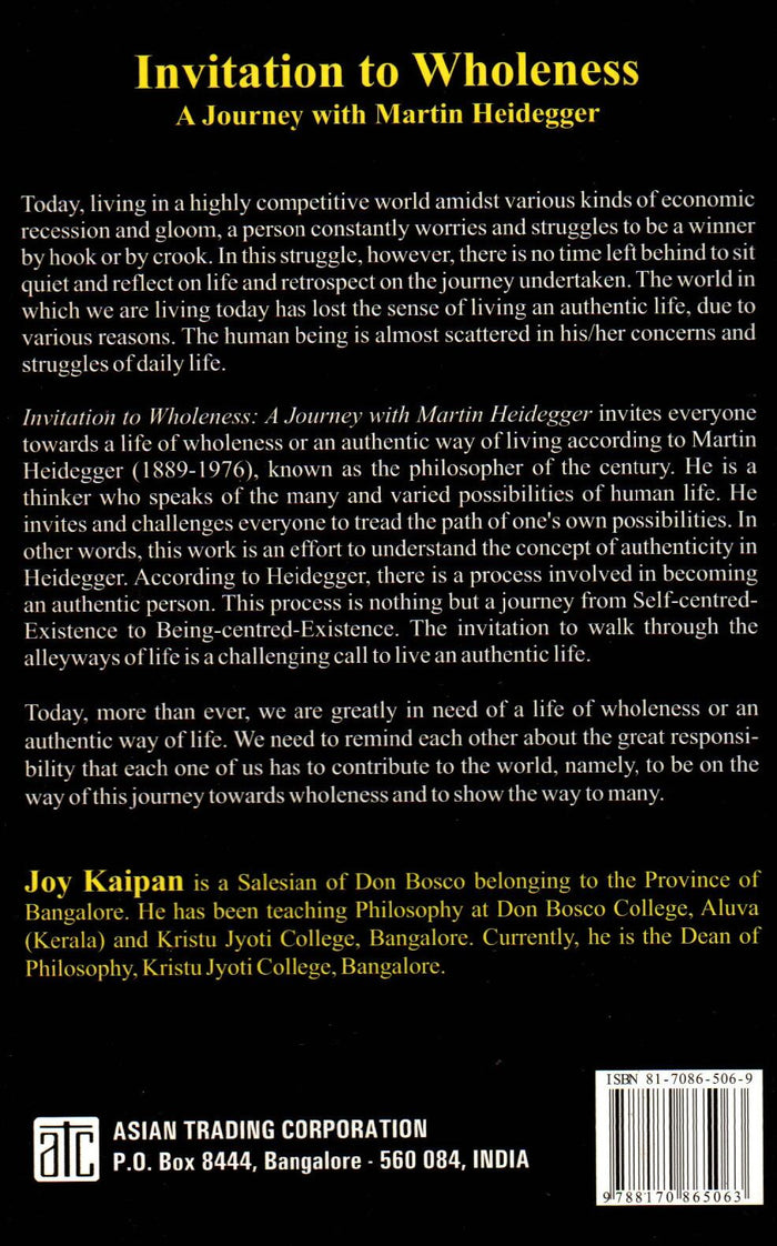 Invitation to Wholeness