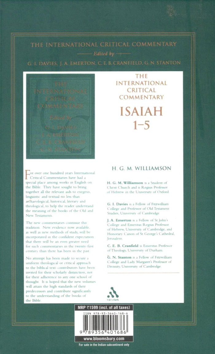 ICC - Isaiah 1-5