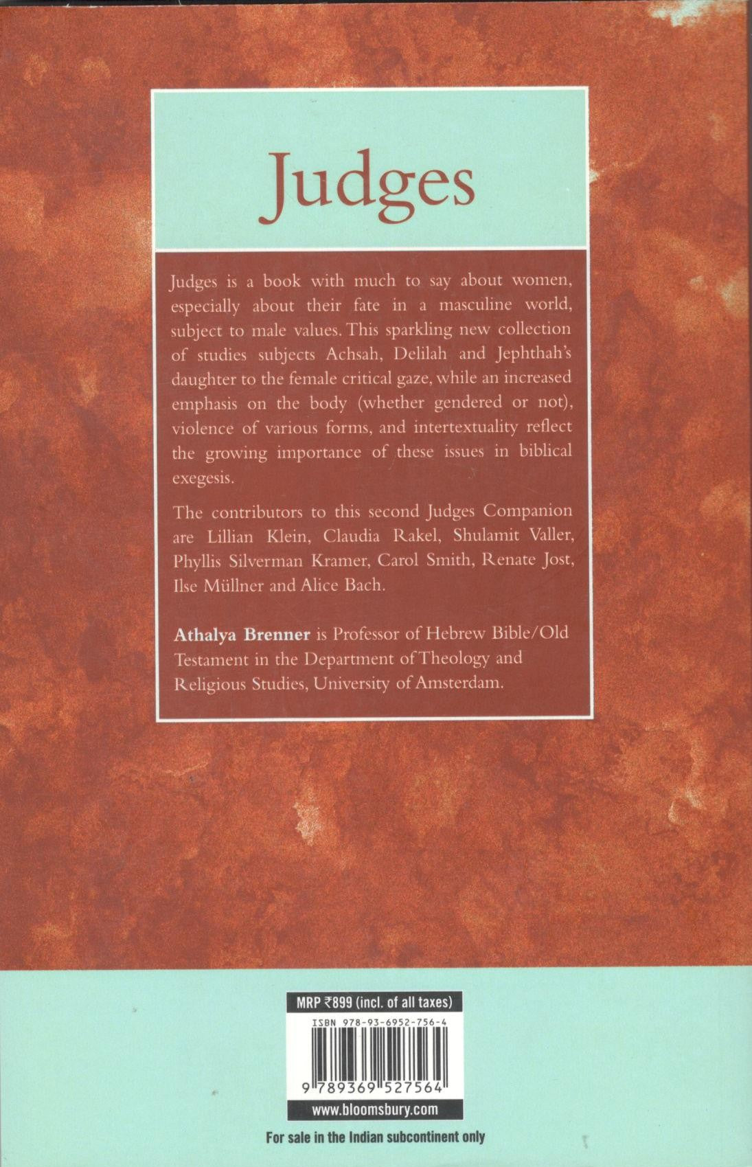 A Feminist Companion to Judges