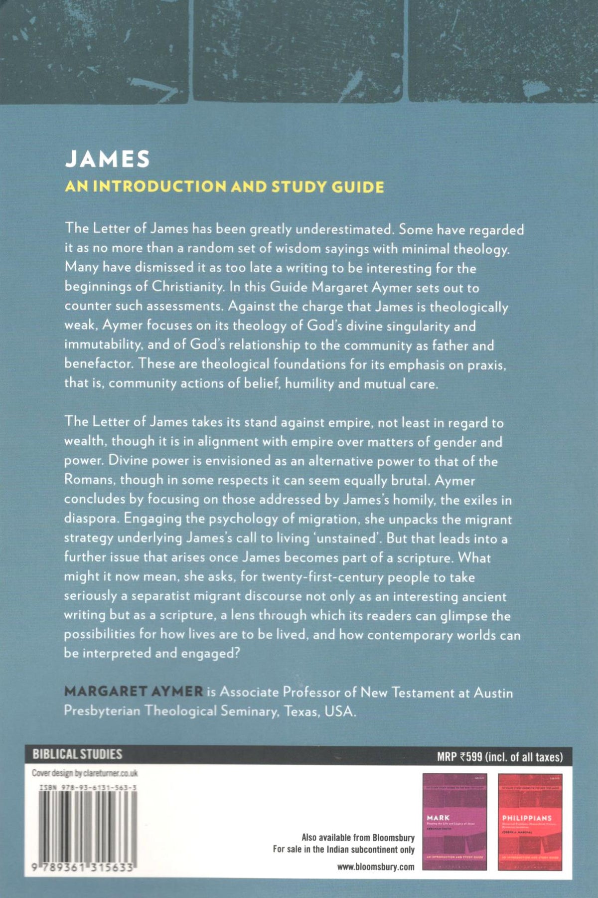 James (T&T Clark’s Study Guides to the New Testament)