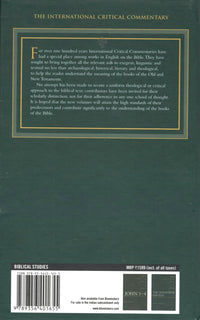ICC - John 1-7 (Vol. 1)