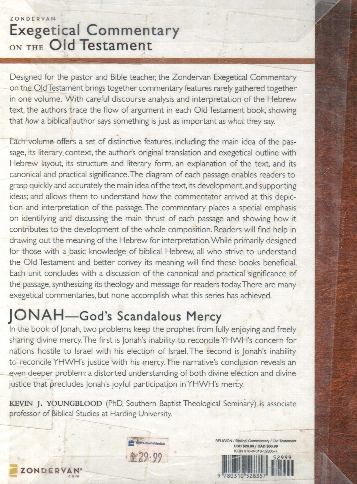 Jonah (Zondervan Exegetical Commentary on the Old Testament)