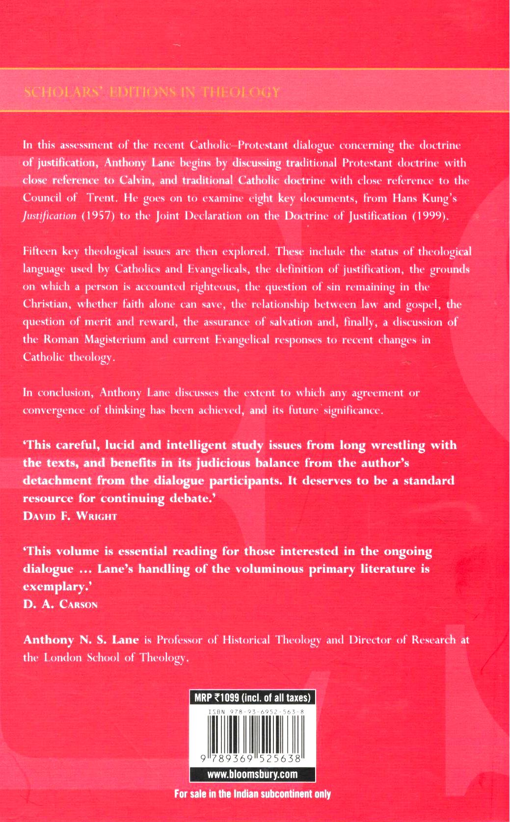 Justification by Faith in Catholic-Protestant Dialogue