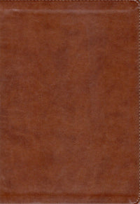 KJV - Large Print Ultrathin Reference Bible (Brown)