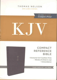 KJV Holy Bible : Purple Leathersoft