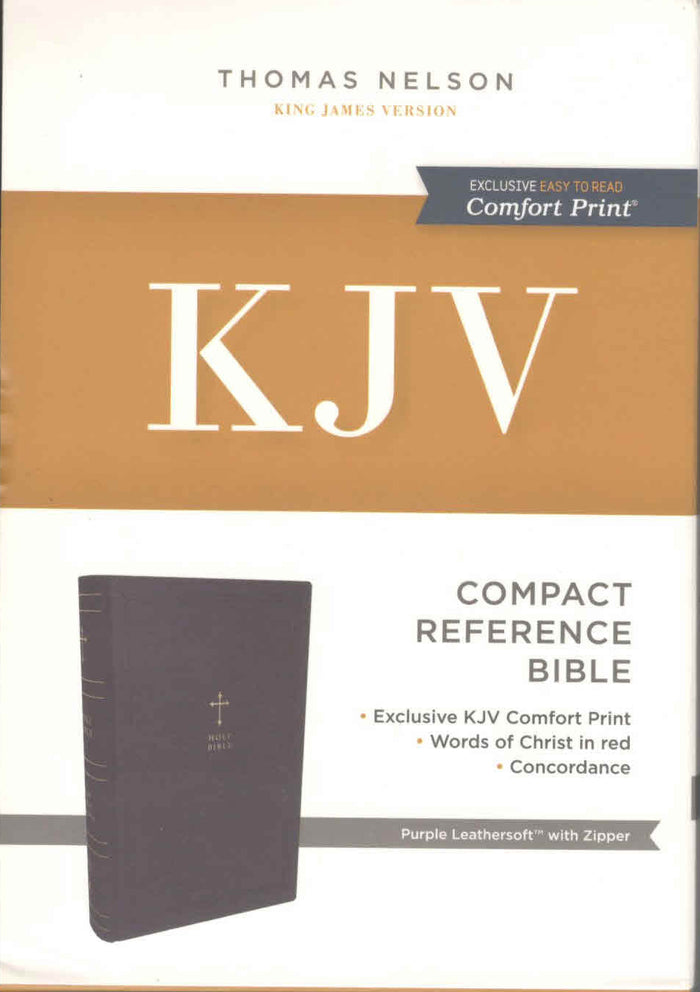 KJV Holy Bible : Purple Leathersoft