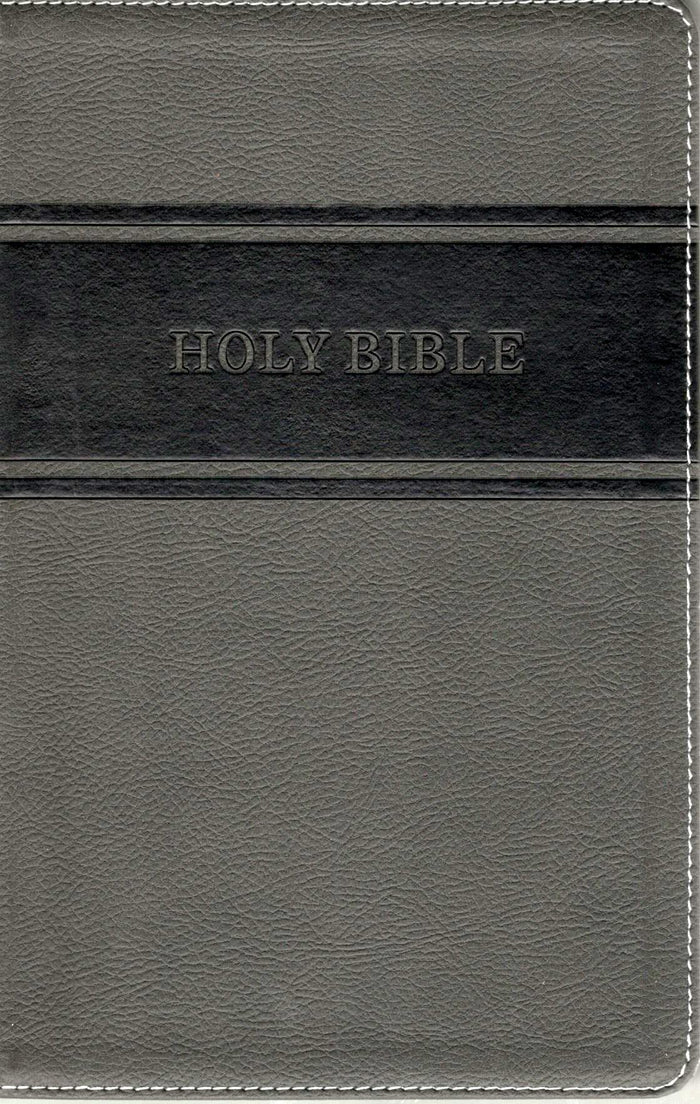 KJV - Deluxe Gift Bible (Grey/Black)