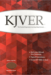 KJVER - Thinline Bible (Brown)