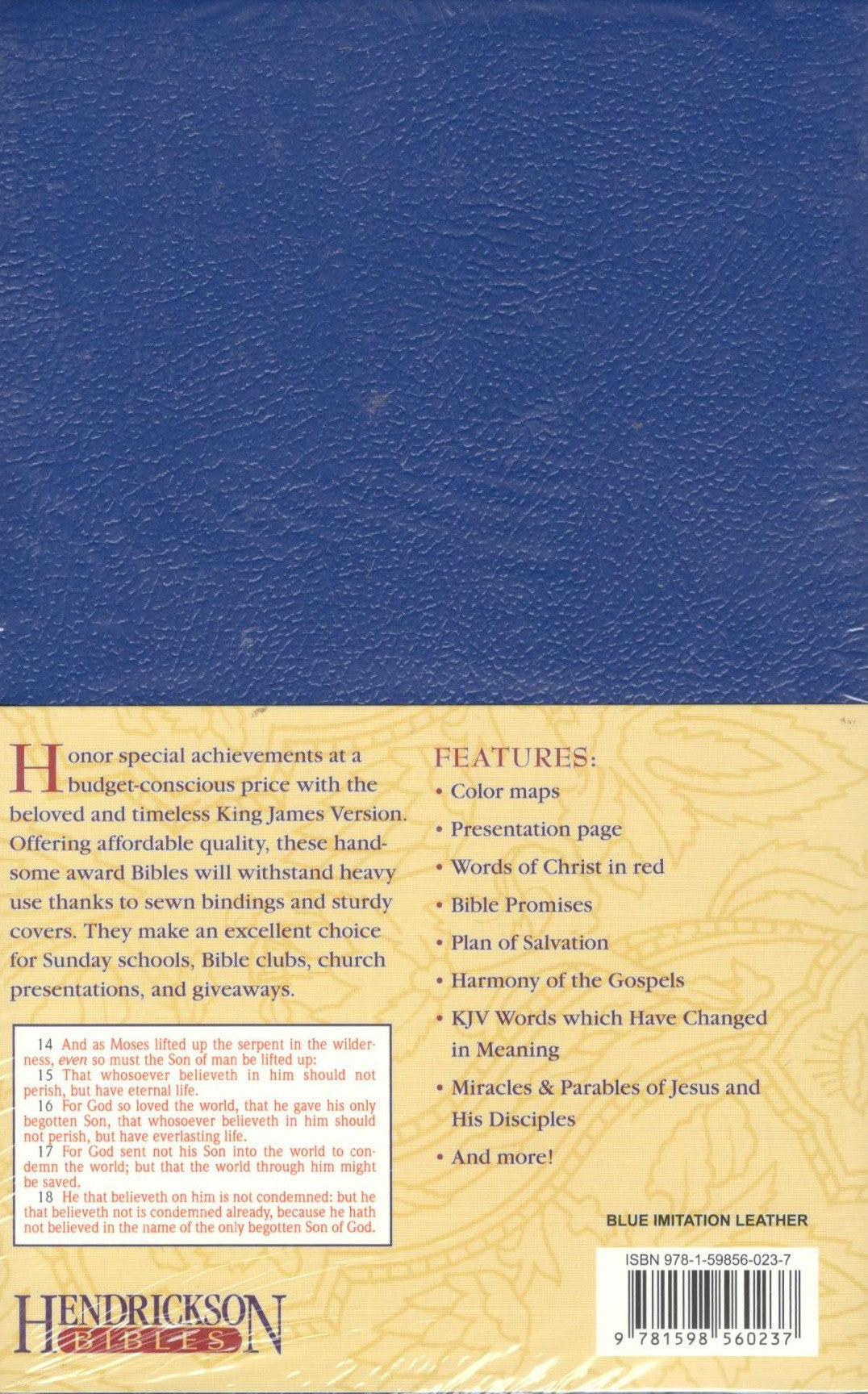 KJV: Gift & Award Bible (Blue)