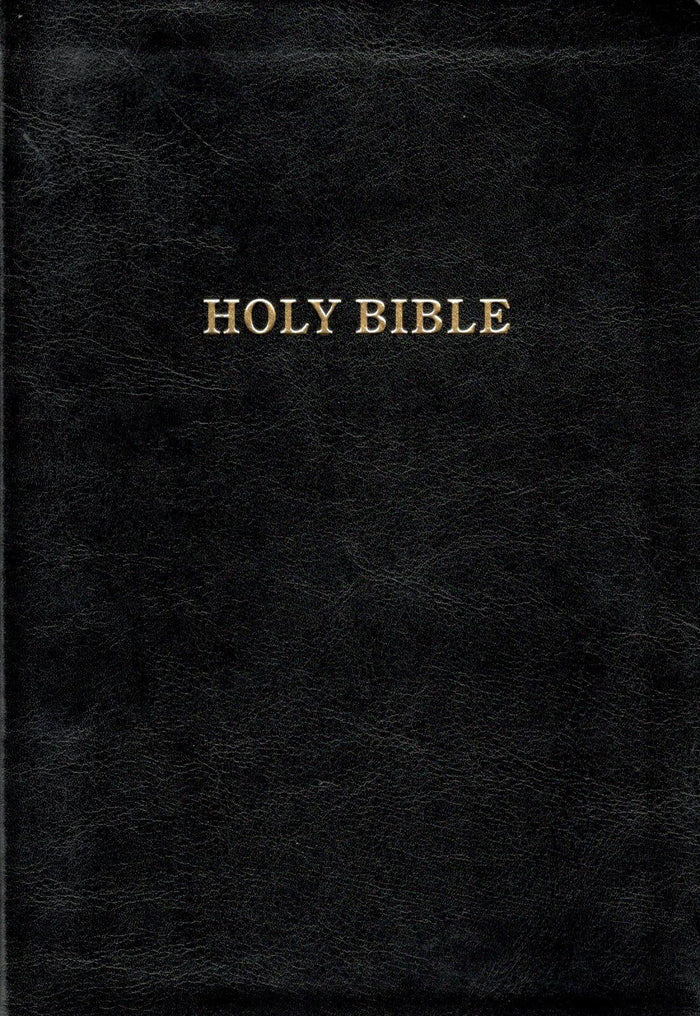 KJV - Large Print Personal Size Reference Bible (Black)