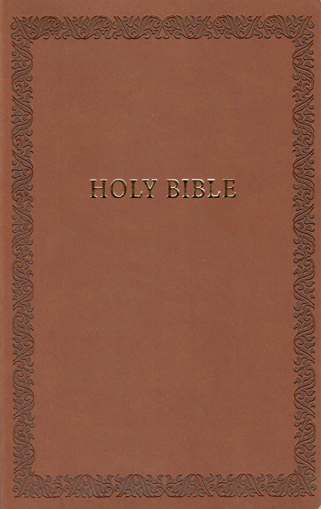 KJV - Holy Bible Soft Touch Edition (Brown)