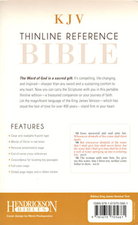 KJV - Thinline Reference Bible (Brown)