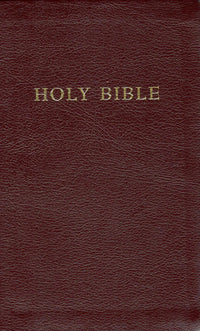 KJV - Personal Size Giant Print Reference Bible (Burgundy)