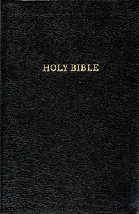 KJV - Personal Size Giant Print Reference Bible (Black)