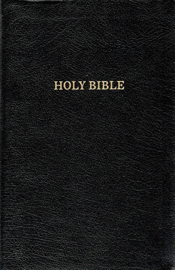 KJV - Personal Size Giant Print Reference Bible (Black)