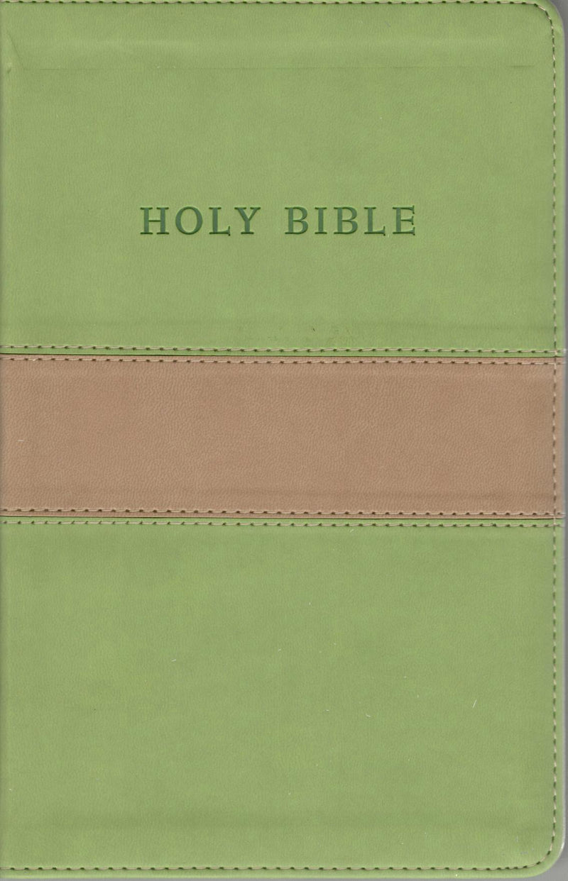 KJV - Personal Size Giant Print Reference Bible (Olive)