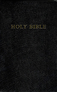 KJV - Personal Size Giant Print Reference Bible (Black)