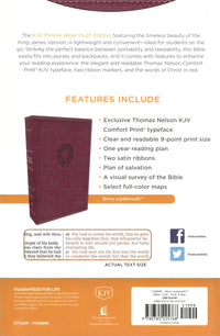 KJV - Thinline Bible Youth Edition (Burgundy)