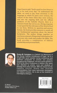 Know Your Bible : Questions and Answers on Sacred Scripture
