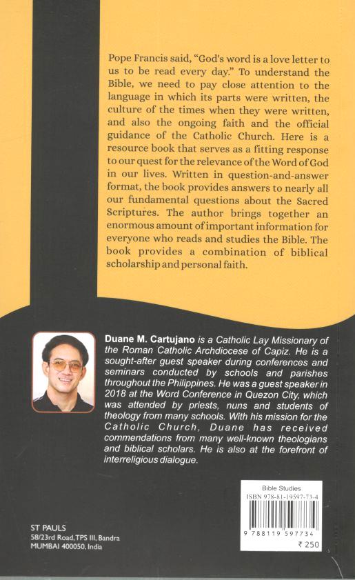 Know Your Bible : Questions and Answers on Sacred Scripture