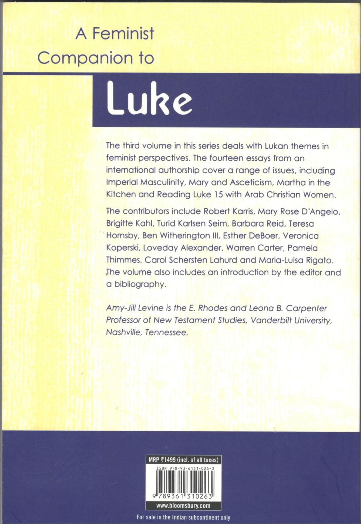A Feminist Companion to Luke