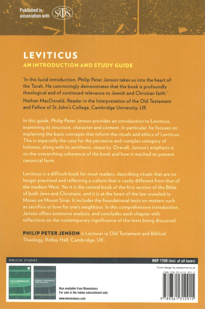 Leviticus (T&T Clark’s Study Guides to the New Testament)