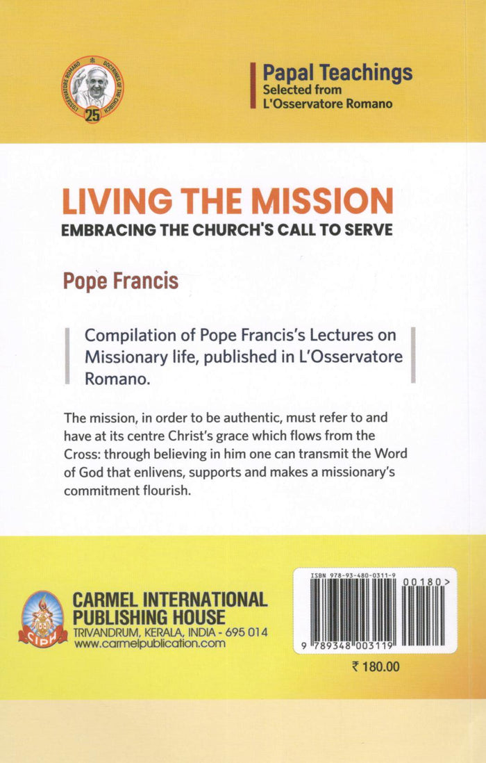 Living The Mission: Embracing the Church's Call to Serve