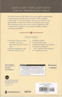 NIV Premium Gift Bible: The Perfect Bible for Any Gift-Giving Occasion