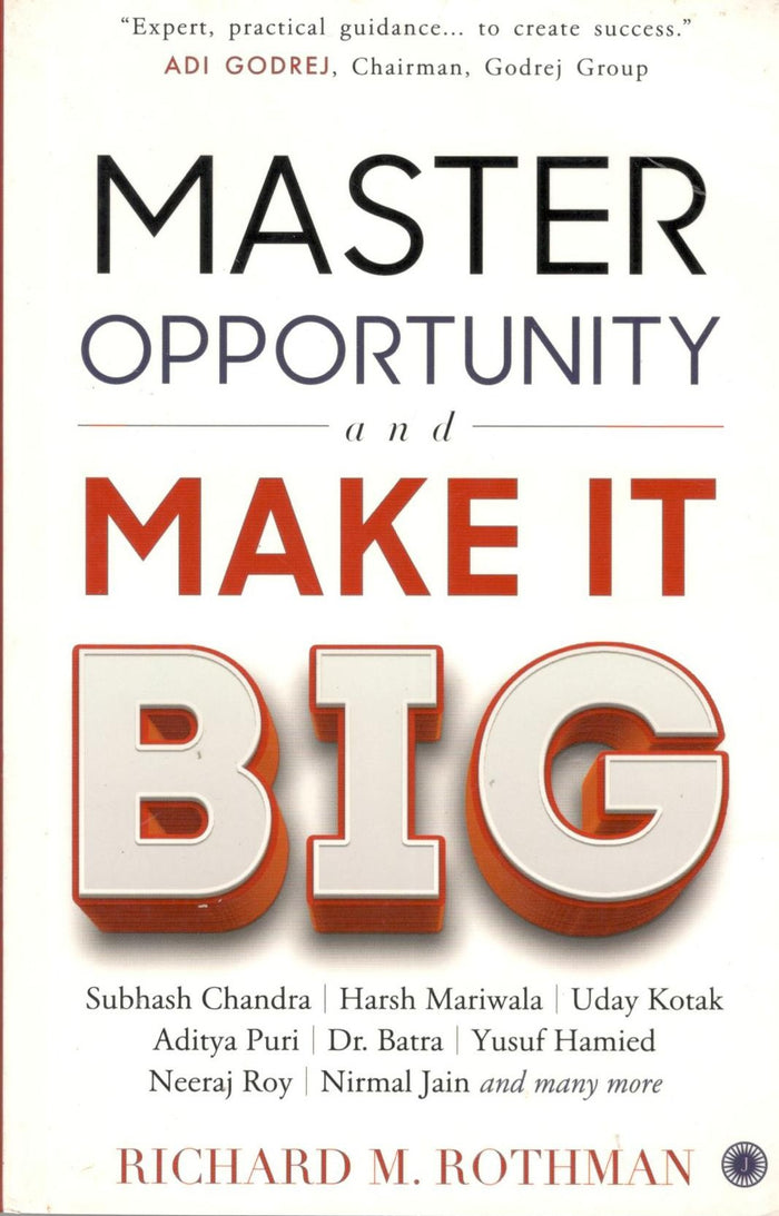 Master Opportunity Make It Big