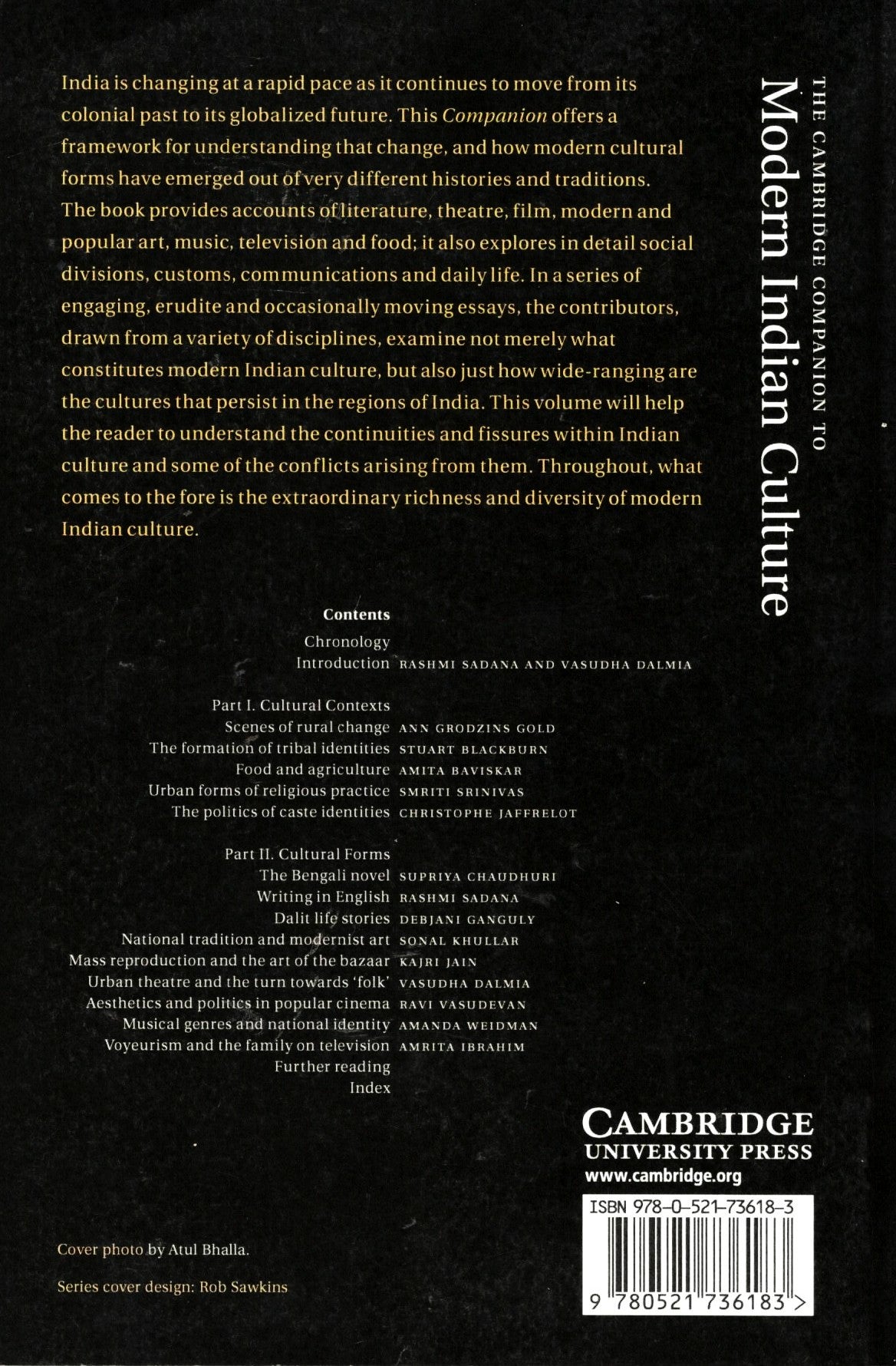 The Cambridge Companion to Modern Indian Culture
