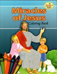 Miracles Of Jesus Coloring Book