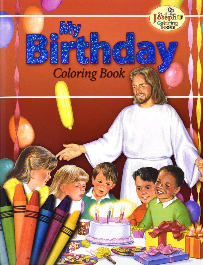 My Birthday Colorings Book