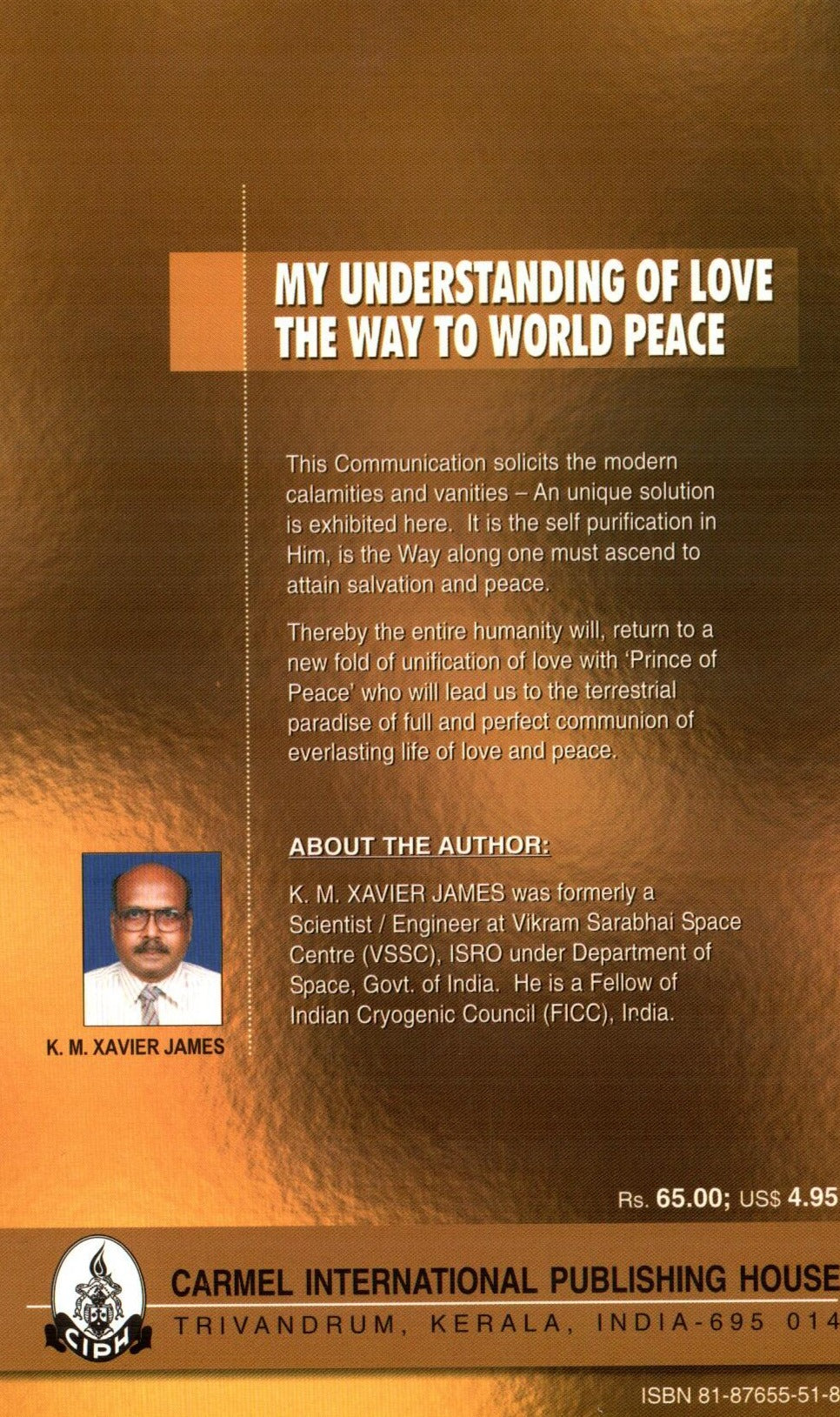 My Understanding of Love the Way to World Peace