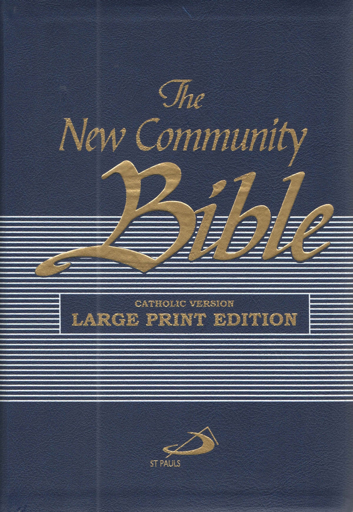 New Community Bible (Catholic Edition): Large-Print Edition (Blue)