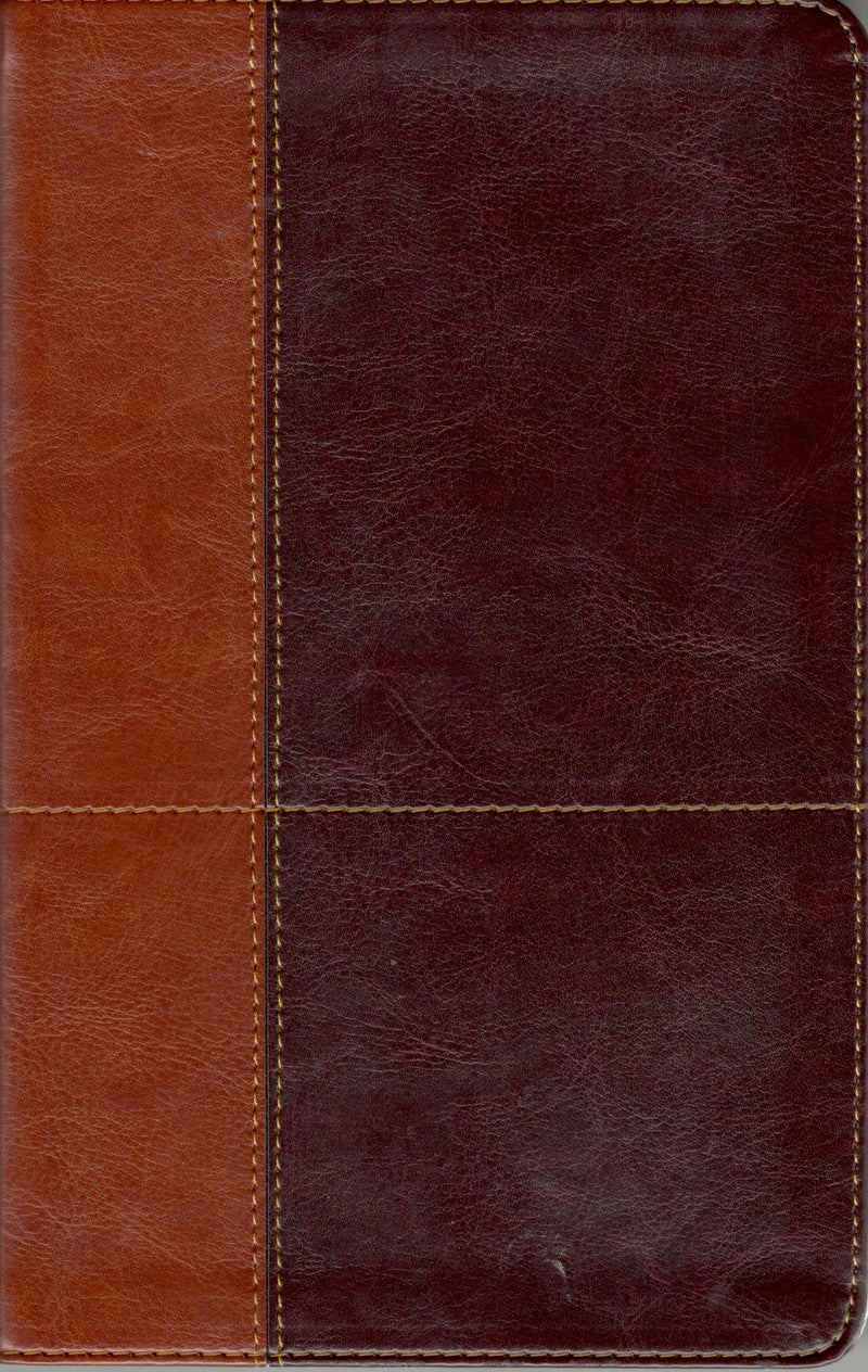 NIV - Personal Size Large Print Reference Bible (Dark Brown)