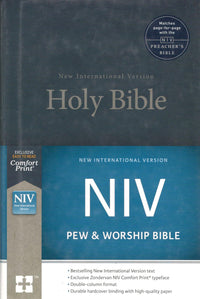 NIV - PEW & Worship Bible (Blue)